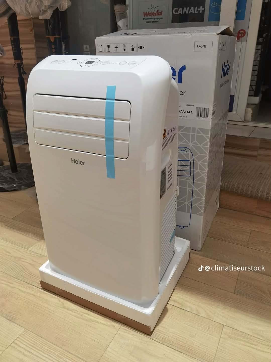 Climatiseur mobile Haier 12 000 btu refroidissement rapide / livraison Rapide 2-5 jour