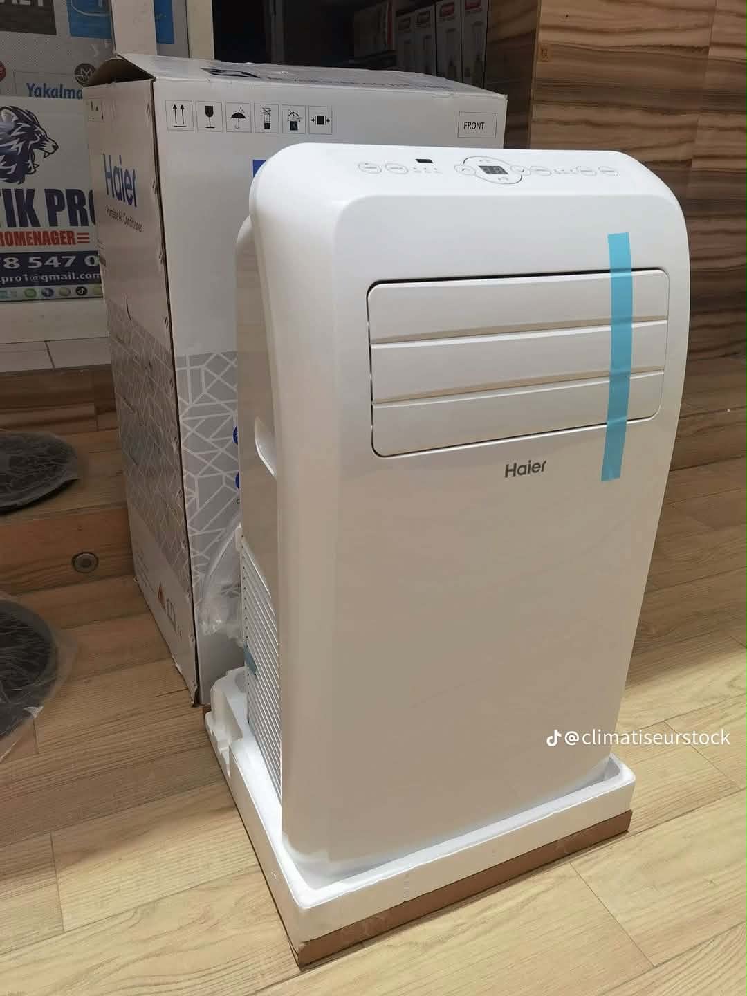 Climatiseur mobile Haier 12 000 btu refroidissement rapide / livraison Rapide 2-5 jour