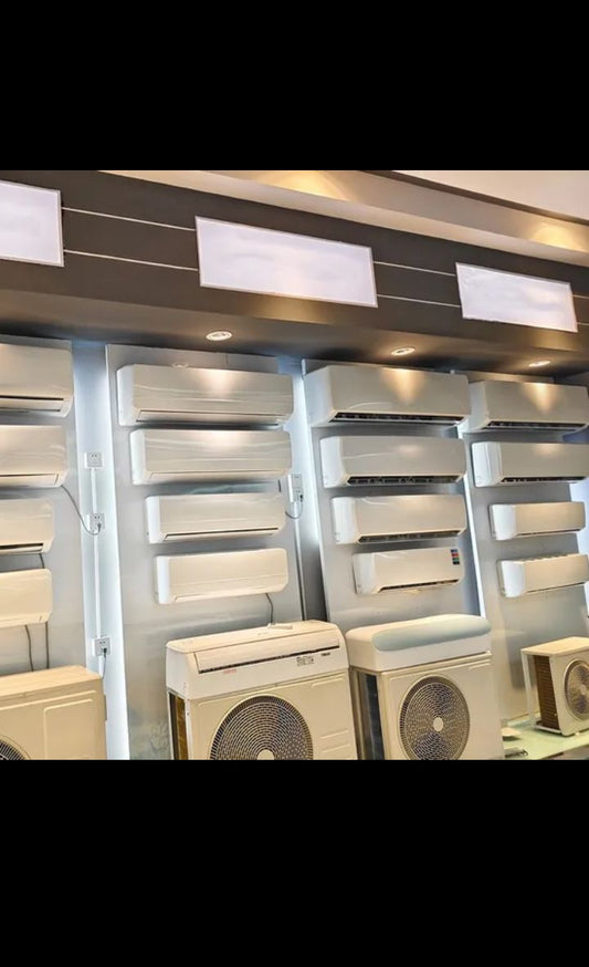 ❄️ Climatiseur de fenêtre puissant – Refroidissement rapide et confort optimal